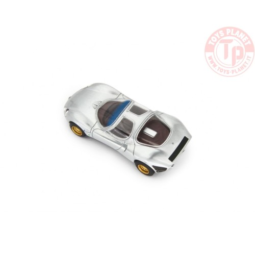 1/64 Alfa Romeo 33 Coupè Stradale 1967 Prototipo Grigio Met LAUDORACING MLCP0003 LAUDORACING