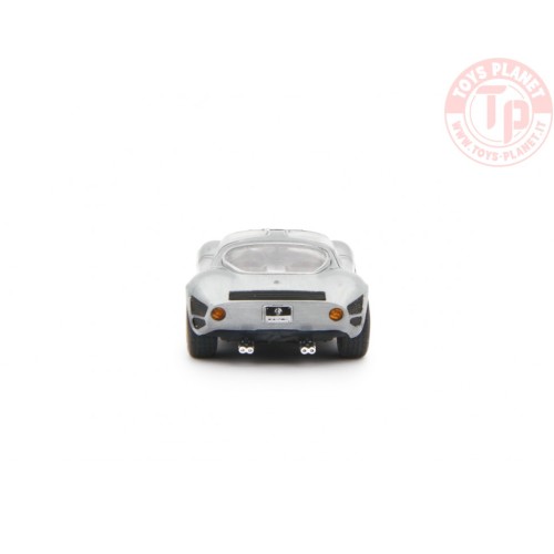 1/64 Alfa Romeo 33 Coupè Stradale 1967 Prototipo Grigio Met LAUDORACING MLCP0003 LAUDORACING