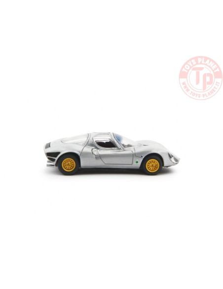 1/64 Alfa Romeo 33 Coupè Stradale 1967 Prototipo Grigio Met LAUDORACING MLCP0003 LAUDORACING