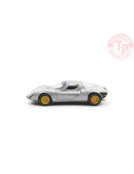 1/64 Alfa Romeo 33 Coupè Stradale 1967 Prototipo Grigio Met LAUDORACING MLCP0003 LAUDORACING
