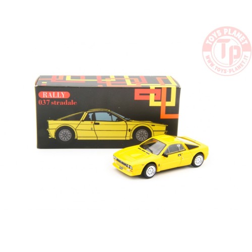 1/64 Lancia 037 Rally Stradale 1982 Giallo LAUDORACING MLCP0006 LAUDORACING