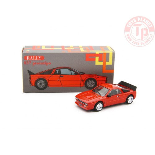 1/64 Lancia 037 Rally Stradale Prototipo 1982 Rosso LAUDORACING MLCP0008 LAUDORACING