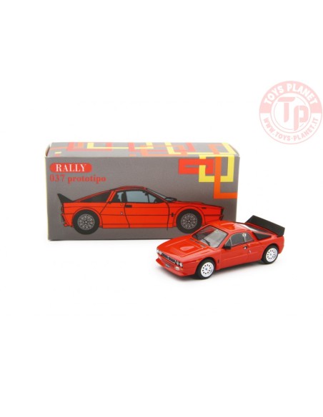 1/64 Lancia 037 Rally Stradale Prototipo 1982 Rosso LAUDORACING MLCP0008 LAUDORACING