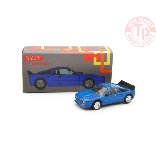 1/64 Lancia 037 Rally Stradale Prototipo 1982 Blu LAUDORACING MLCP0009 LAUDORACING