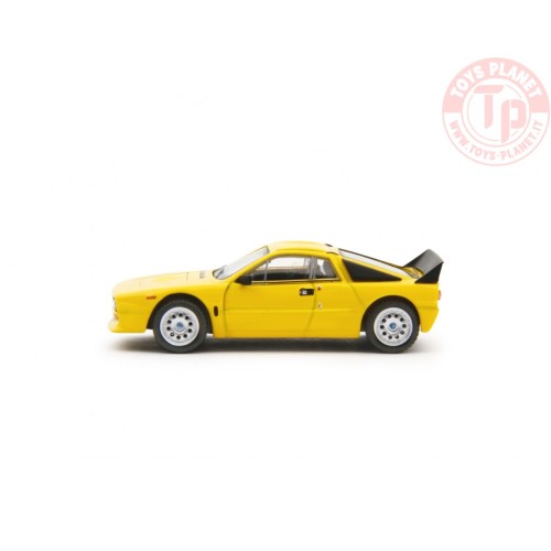 1/64 Lancia 037 Rally Stradale Prototipo 1982 Giallo LAUDORACING MLCP0010 LAUDORACING