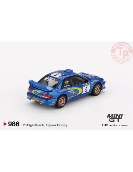 Subaru Impreza WRC99 1999 Rally Australia Winner N5 Australia Exclusive 1:64 MGT00986-L Mini Gt