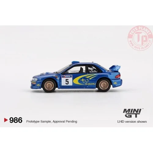 Subaru Impreza WRC99 1999 Rally Australia Winner N5 Australia Exclusive 1:64 MGT00986-L Mini Gt