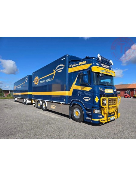 1/50 Scania Next Gen S-serie Highline Zweedse 24m combi Jimmie Karlsson TEKNO 90561 TEKNO
