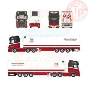 1/50 Scania Next Gen S-serie Highline met 3-assige koeloplegger Morten Andersen TEKNO 88846 TEKNO