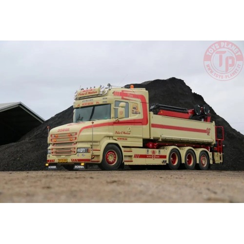 1/50 Scania Torpedo Highline 8x2 motorwagen met NCH systeem Per E. Nielsen TEKNO 87629 TEKNO