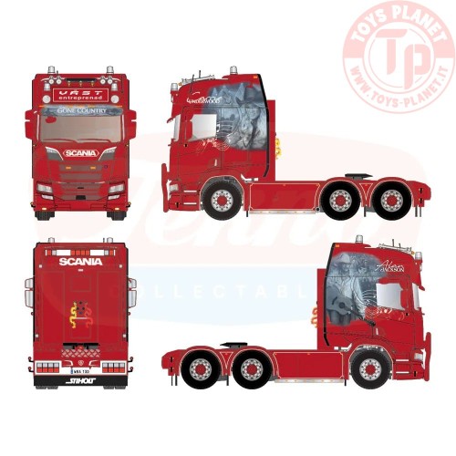1/50 Scania Next Gen R-Serie Highline Väst Transport TEKNO 88841 TEKNO