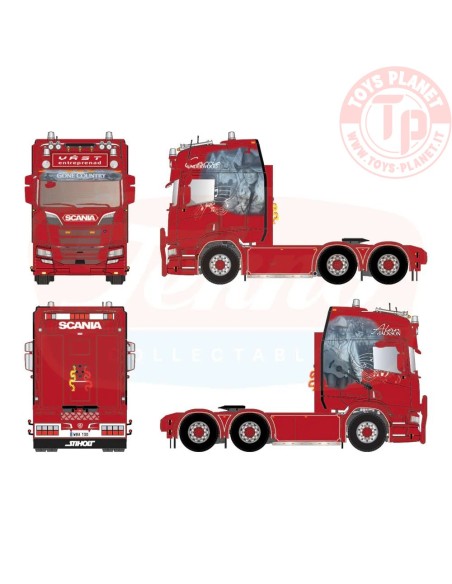 1/50 Scania Next Gen R-Serie Highline Väst Transport TEKNO 88841 TEKNO
