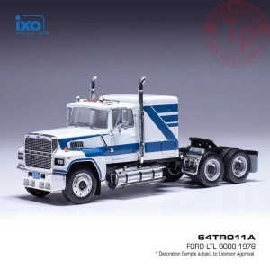 1/64 FORD LTL-9000 1978 WHITE/BLUE 1:64 IXO 64TR011A MODELLISMO 1:64