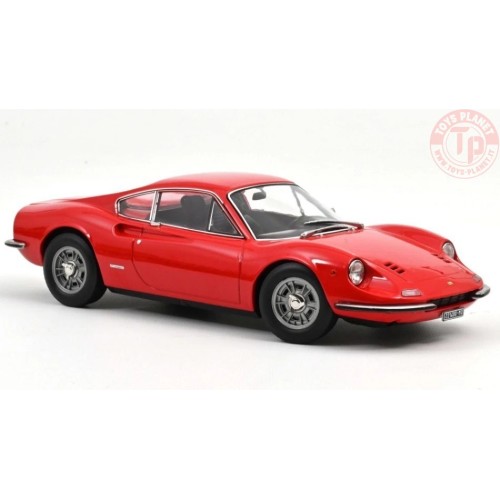1718 FERRARI DINO 246 GT 1968 RED NOREV NV187800 NOREV