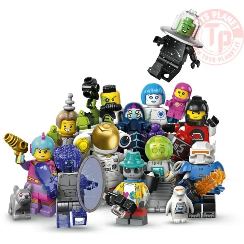 BOX 36 PEZZI MINIFIGURE LEGO SERIE SPACE LEGO 71046 BOX LEGO