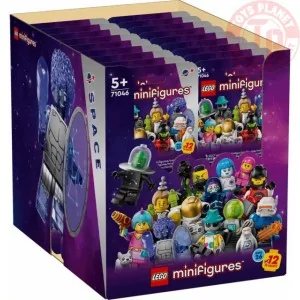 BOX 36 PEZZI MINIFIGURE LEGO SERIE SPACE LEGO 71046 BOX LEGO