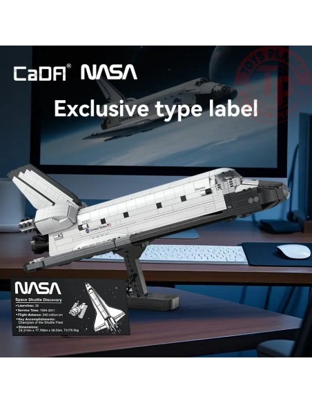 Space Shuttle Discovery - 1827 pcs CADA C56052W CADA Space Shuttle Discovery - 1827 pcs CADA C56052W CADA