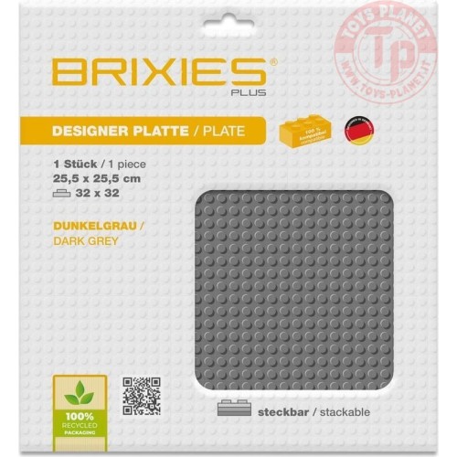 Base Grigio Scuro 32x32 BRIXIES 225.011 BRIXIES