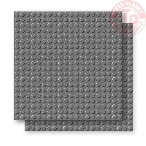 Base Grigio Scuro 20x20 - 2 pz. BRIXIES 225.017 BRIXIES