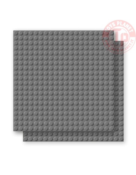 Base Grigio Scuro 20x20 - 2 pz. BRIXIES 225.017 BRIXIES