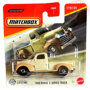 1/64 1940 Dodge V Series Truck MATCHBOX JBR85 MATCHBOX