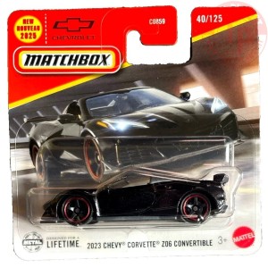 1/64 2023 Chevrolet Corvette C8 Z06 Cabrio MATCHBOX JBR33 MATCHBOX