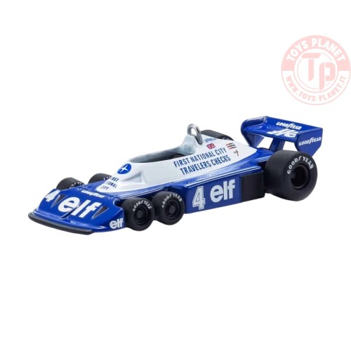 TYRRELL F1 P34/2 ELF 6 WHEELER N 4 SEASON 1977 PATRICK DEPAILLER KYOSHO 07038B6 KYOSHO 1:64