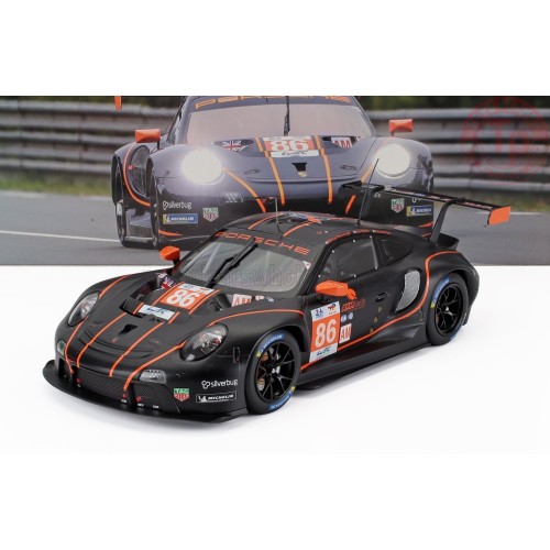1/18 PORSCHE - 911 991 RSR-19 4.2L TEAM GR RACING N 86 24h LE MANS 2022 MICHAEL WAINWRIGHT - RICCARDO PERA - BEN BARKER IXO L...