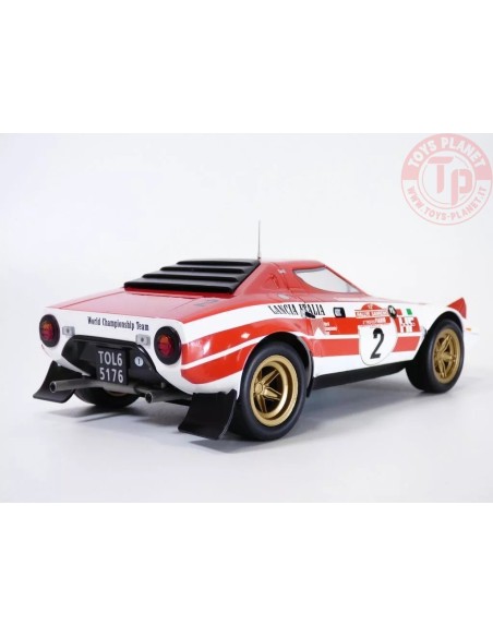 1/18 Lancia Stratos N2 Winner Sanremo Rally 1974 T9-1800175 TRIPLE COLLECTION