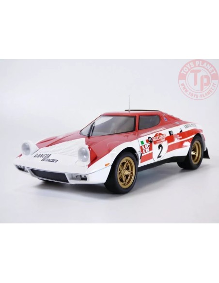 1/18 Lancia Stratos N2 Winner Sanremo Rally 1974 T9-1800175 TRIPLE COLLECTION