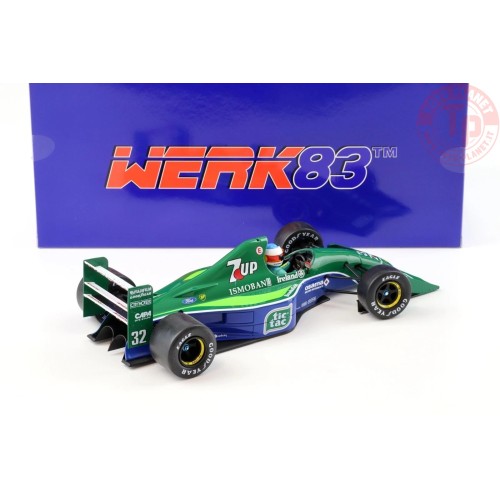 1/18 Jordan 191 N32 M.Schumacher 1° GP Gara Belgio 1991 Formula 1 W1802501 WERK83