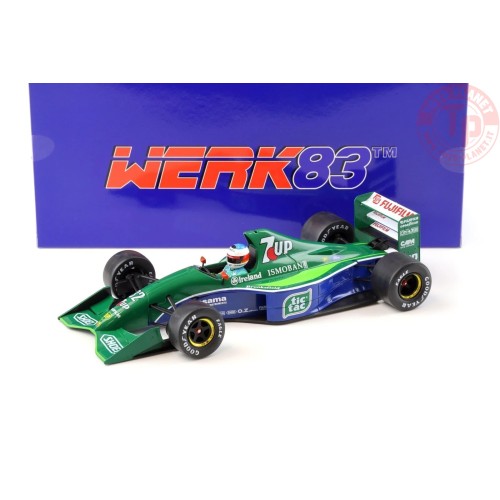 1/18 Jordan 191 N32 M.Schumacher 1° GP Gara Belgio 1991 Formula 1 W1802501 WERK83
