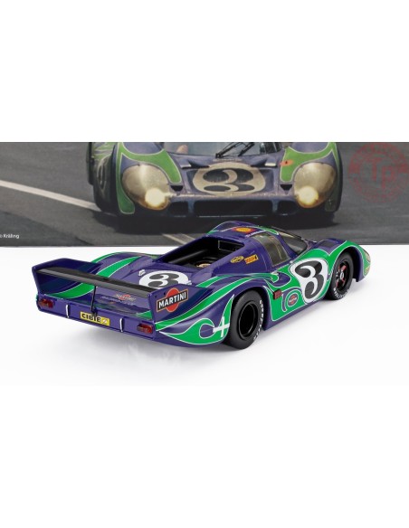 1/18 PORSCHE 917LH 4.5L TEAM MARTINI RACING INTERNATIONAL N 3 2nd 24h LE MANS 1970 GERARD LARROUSSE - WILLI KAUHSEN W18034002... 1/18 PORSCHE 917LH 4.5L TEAM MARTINI RACING INTERNATIONAL N 3 2nd 24h LE MANS 1970 GERARD LARROUSSE - WILLI KAUHSEN W18034002...