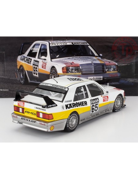 1/18 MERCEDES BENZ 190E EVO2 TEAM AMG N 65 DTM SEASON 1990 MICHAEL SCHUMACHER W18041004 WERK83
