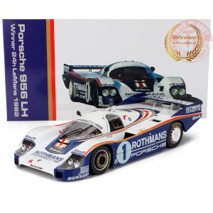 1/18 PORSCHE - 956LH 2.6L F6 TWIN TURBO TEAM ROTHMANS PORSCHE SYSTEM N 1 WINNER 24h LE MANS 1982 JACKY ICKX - DEREK BELL W180...