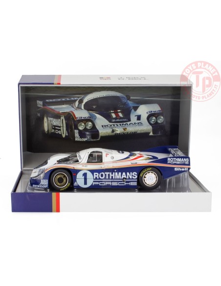 1/18 PORSCHE - 956LH 2.6L F6 TWIN TURBO TEAM ROTHMANS PORSCHE SYSTEM N 1 WINNER 24h LE MANS 1982 JACKY ICKX - DEREK BELL W180... 1/18 PORSCHE - 956LH 2.6L F6 TWIN TURBO TEAM ROTHMANS PORSCHE SYSTEM N 1 WINNER 24h LE MANS 1982 JACKY ICKX - DEREK BELL W180...