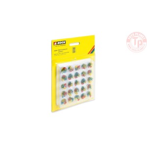 Ciuffi d'erba "in fiore" 25 pezzi, 9 mm NOCH 06900 NOCH
