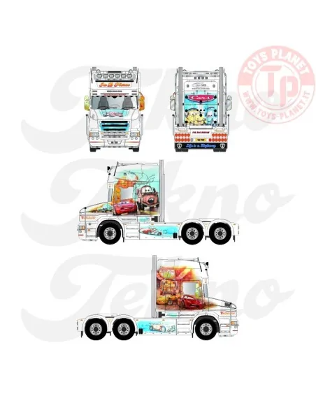 Scania R Torpedo Topline 6x4 J&D Pierce TEKNO 85015 TEKNO Scania R Torpedo Topline 6x4 J&D Pierce TEKNO 85015 TEKNO