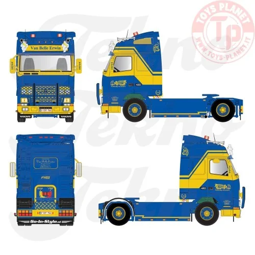 Volvo FH12 4x2 tractor Erwin van Belle TEKNO 86902 TEKNO