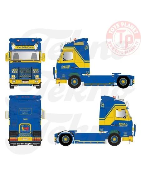 Volvo FH12 4x2 tractor Erwin van Belle TEKNO 86902 TEKNO Volvo FH12 4x2 tractor Erwin van Belle TEKNO 86902 TEKNO