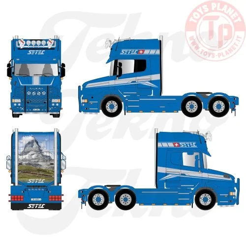 Scania Torpedo Topline 4x2 Setec TEKNO 88243 TEKNO