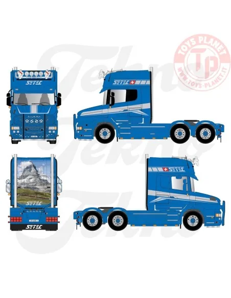 Scania Torpedo Topline 4x2 Setec TEKNO 88243 TEKNO Scania Torpedo Topline 4x2 Setec TEKNO 88243 TEKNO