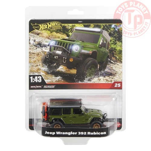 1:43 Jeep Wrangler 392 Rubicon HOT WHEELS HWT19 HOT WHEELS 1:43