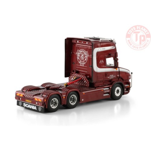 SCANIA T6 TORPEDO TOPLINE 6X2 TAG AXLE Herfolge Vogmandsforretning WSI 01-4685 WSI MODELS