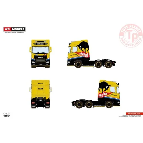 DAF XG 6X2 TWIN STEER The Bull WSI 01-4763 WSI MODELS