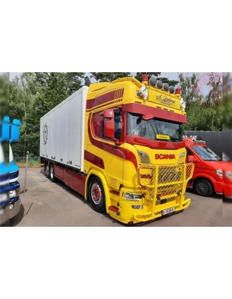 SCANIA R HIGHLINE CR20H RIGED BOX TRUCK 6X2 TAG AXLE A. Debrux WSI 01-4776 WSI MODELS SCANIA R HIGHLINE CR20H RIGED BOX TRUCK 6X2 TAG AXLE A. Debrux WSI 01-4776 WSI MODELS