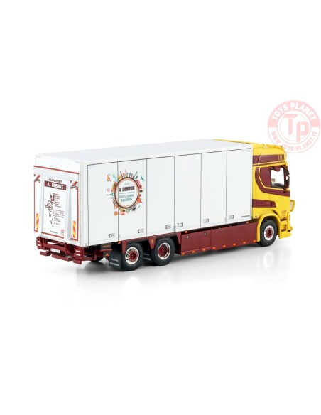 SCANIA R HIGHLINE CR20H RIGED BOX TRUCK 6X2 TAG AXLE A. Debrux WSI 01-4776 WSI MODELS SCANIA R HIGHLINE CR20H RIGED BOX TRUCK 6X2 TAG AXLE A. Debrux WSI 01-4776 WSI MODELS
