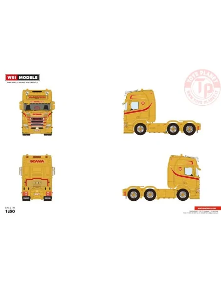 SCANIA R HIGHLINE CR20H 6X2 TWIN STEER Transport Vanderveken WSI 01-4778 WSI MODELS SCANIA R HIGHLINE CR20H 6X2 TWIN STEER Transport Vanderveken WSI 01-4778 WSI MODELS