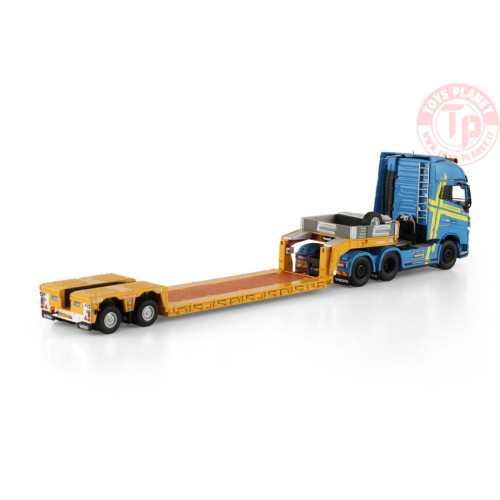 VOLVO FH4 GLOBETROTTER XL 6X2 TAG AXLE EURO PX LOW LOADER - 2 AXLE L.A. van Roozendaal WSI 01-4586 WSI MODELS