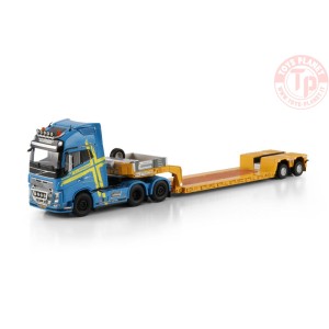 VOLVO FH4 GLOBETROTTER XL 6X2 TAG AXLE EURO PX LOW LOADER - 2 AXLE L.A. van Roozendaal WSI 01-4586 WSI MODELS